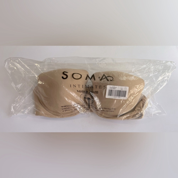 Soma, Women's Nursing Full Coverage Bra - Warm Amber. Size: 40DD. NWT - Picture 2 of 11